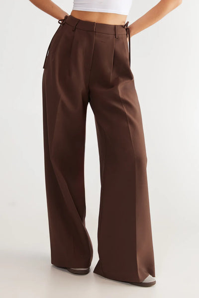 Premium Tailored Tie Detail Trouser